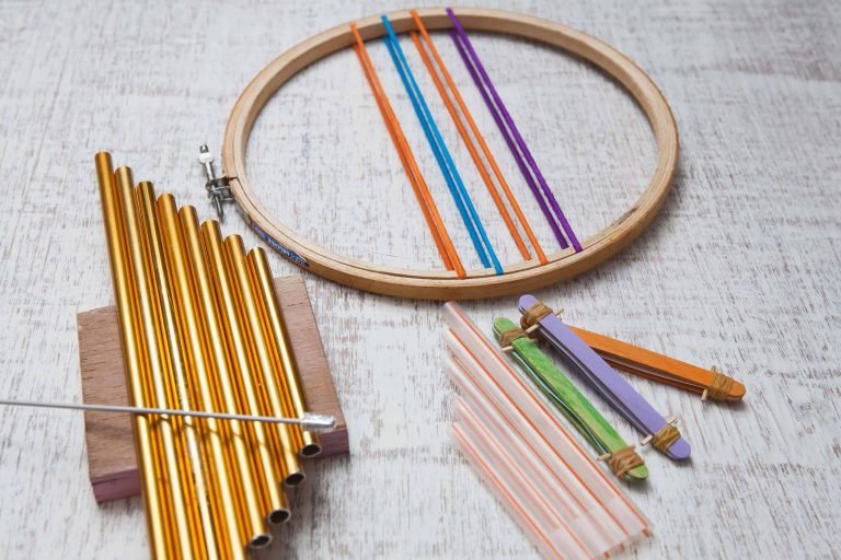 Homemade Instruments With Different Pitches
