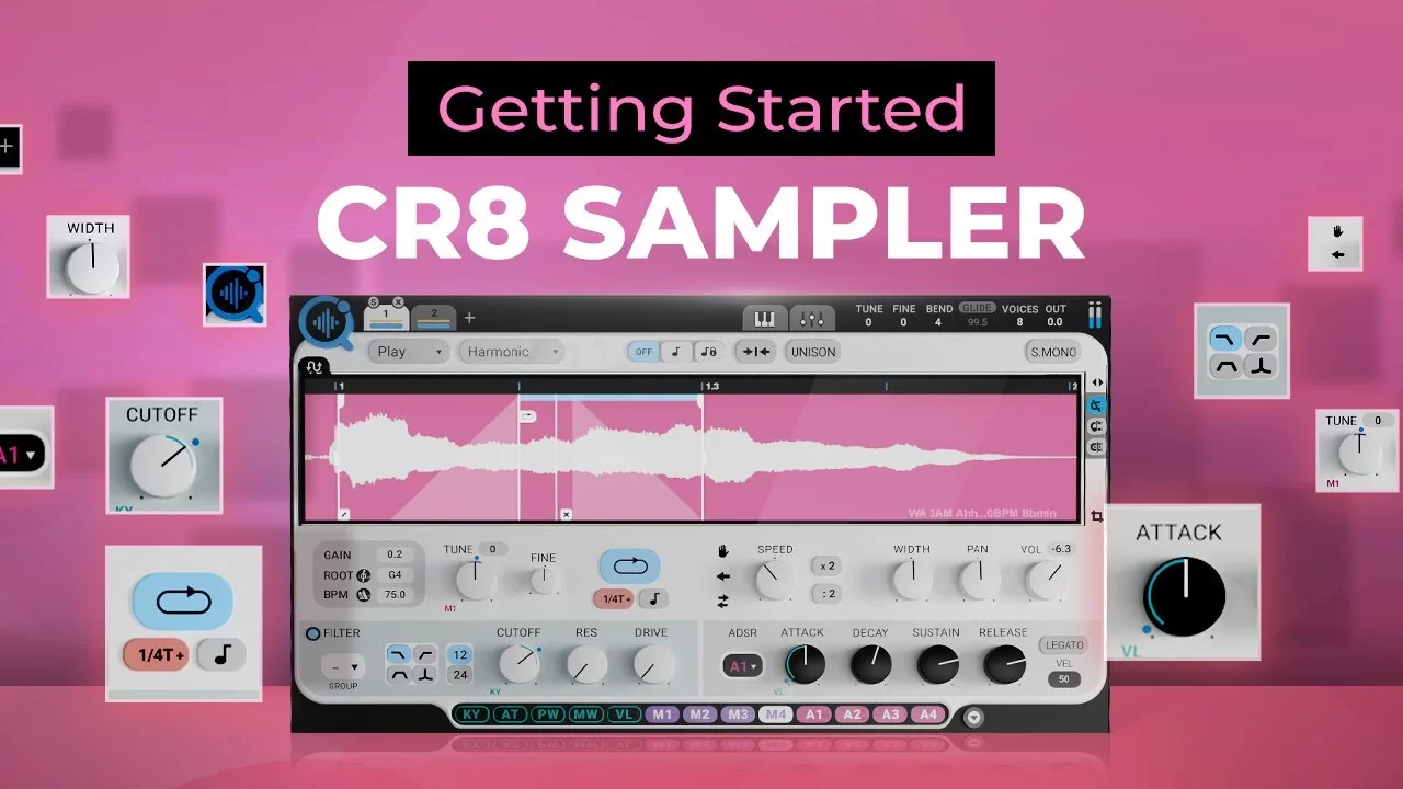 cr8 creative sampler