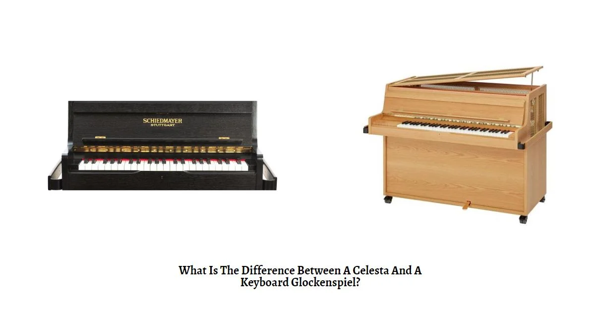 Difference Between A Celesta And A Keyboard Glockenspiel