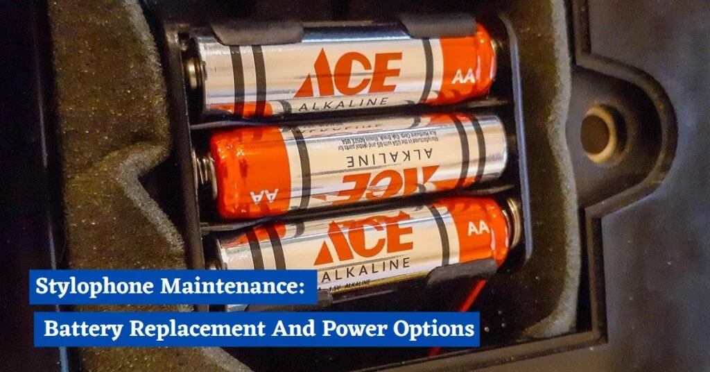 Stylophone Battery Replacement And Power Options
