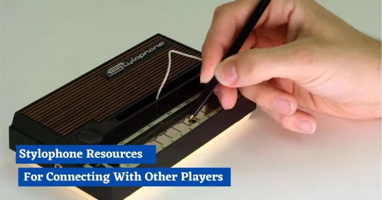 Stylophone resources for connecting with other players