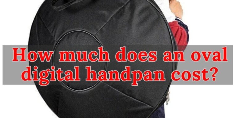 How much does an oval digital handpan cost
