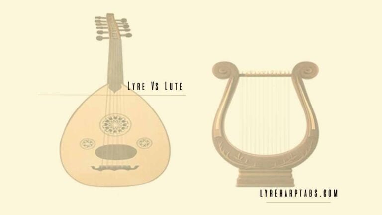 What is the Difference between a Lute And a Lyre