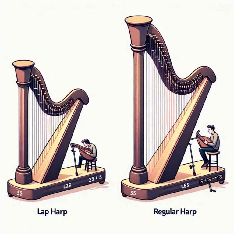 What Is The Difference Between A Lap Harp And A Regular Harp