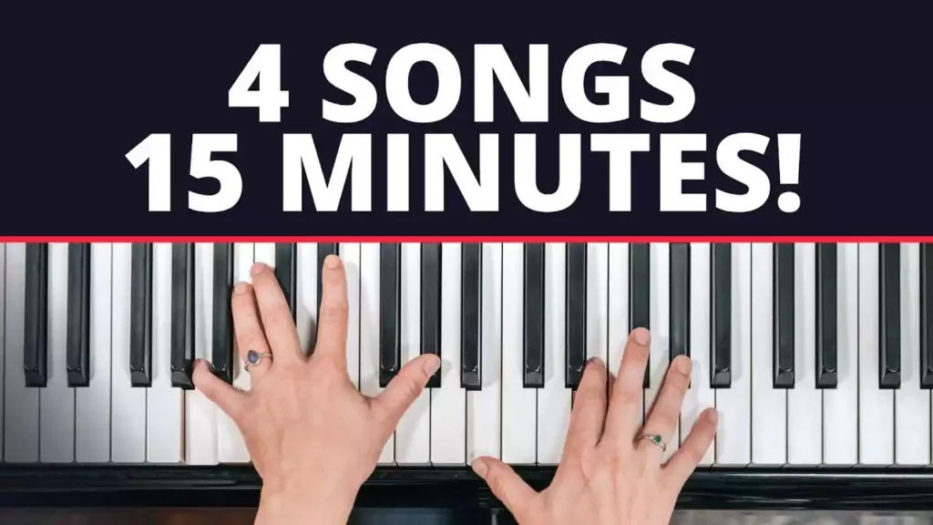 how to play piano on song 3