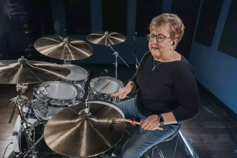 Is 70 too old to learn drums
