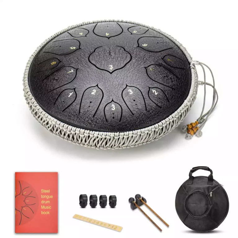 Steel tongue drum for healing